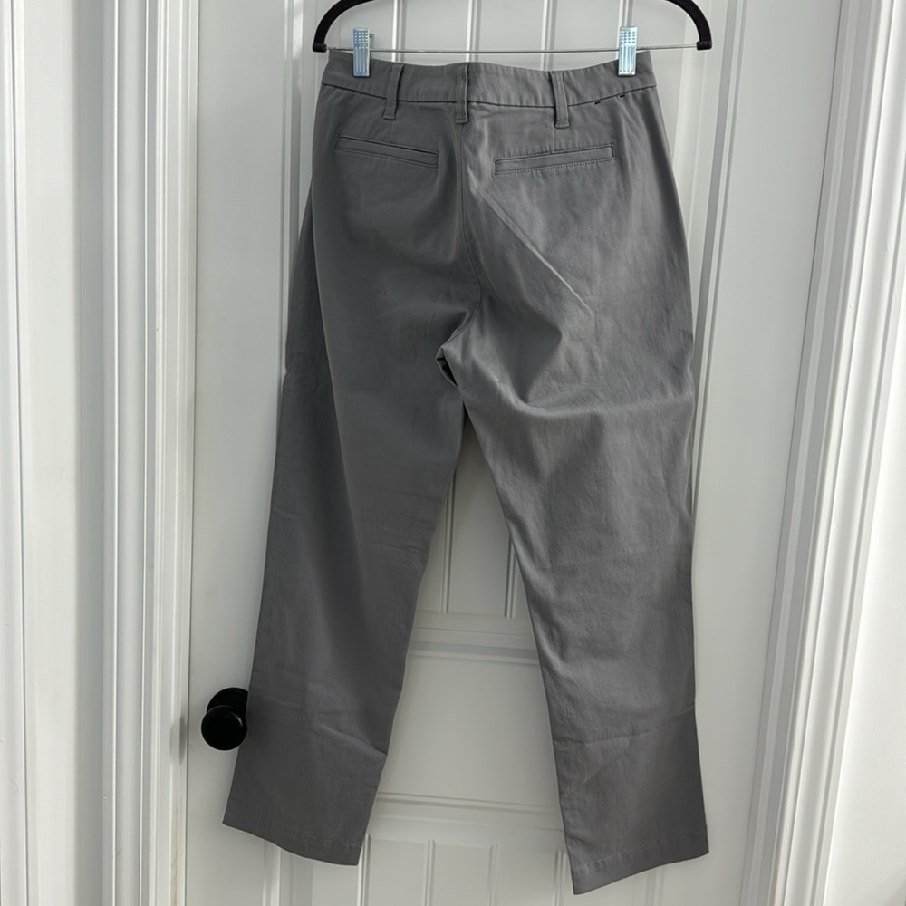 J.Crew Gray High Rise Girlfriend Chino - Picture 3 of 3